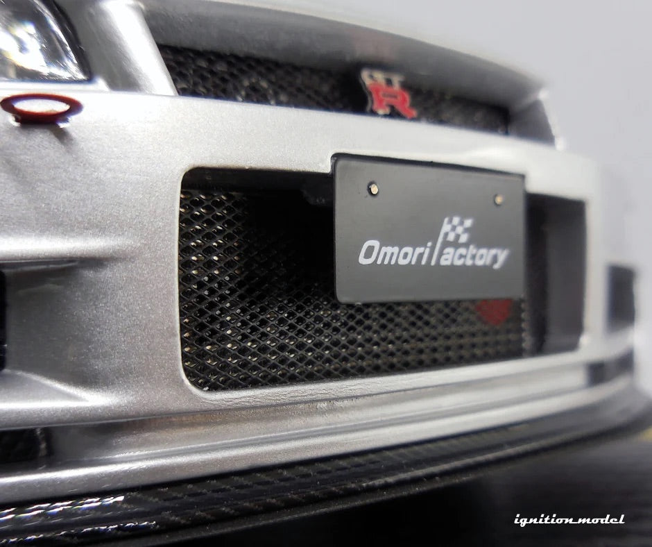 Ignition-Model Nissan Nismo GT-R R34 (BNR34) Z-tune PROTOTYPE RHD Silver 1:18