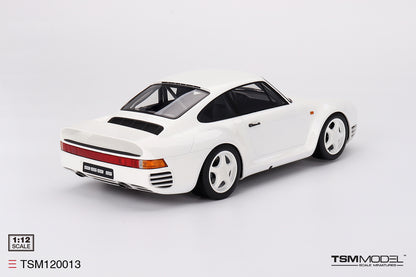 Topspeed Porsche 959 Sport Grand Prix White 1:12