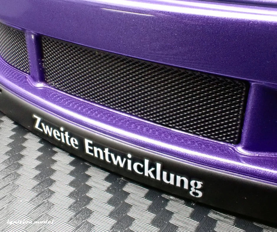 Ignition-Model Porsche 911 RWB 930 Purple w/ Gunmetal Polished Work M1 Wheels 1:18