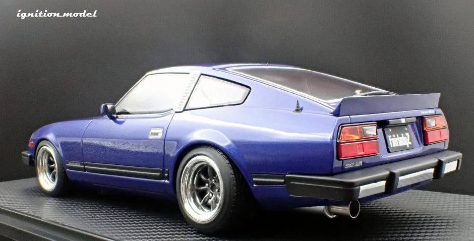 Ignition-Model Nissan Fairlady Z S130 RHD Blue Metallic 1:18