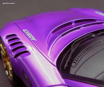 Ignition-Model Mazda RX-7 Feed Afflux GT3 (FD3S) Purple Metallic 1:18