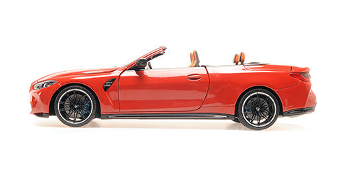 Minichamps 2021 BMW G83 M4 Cabriolet Red Metallic 1:18