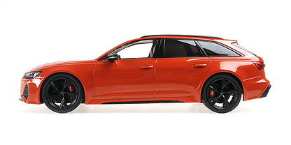 Minichamps Audi RS6 Avant C8 Orange Metallic 1:18 SEALED, LIMITED