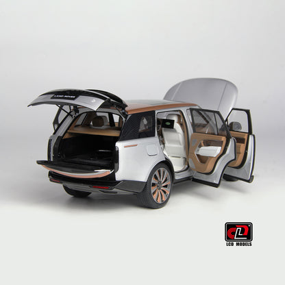 LCD 2022 Range Rover SV Silver w/ Bronze Accents 1:18