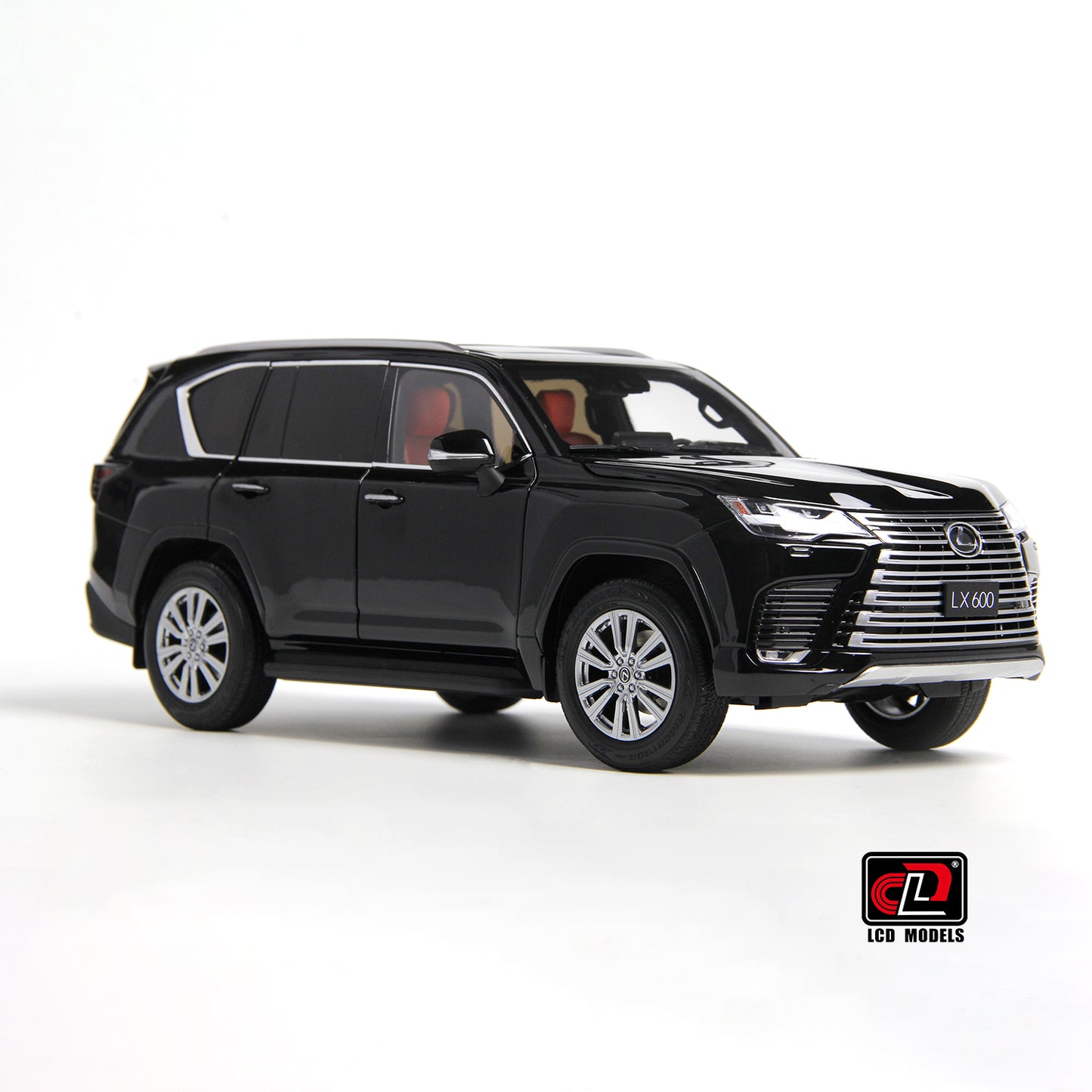 LCD 2024 Lexus LX600 Black 1:18