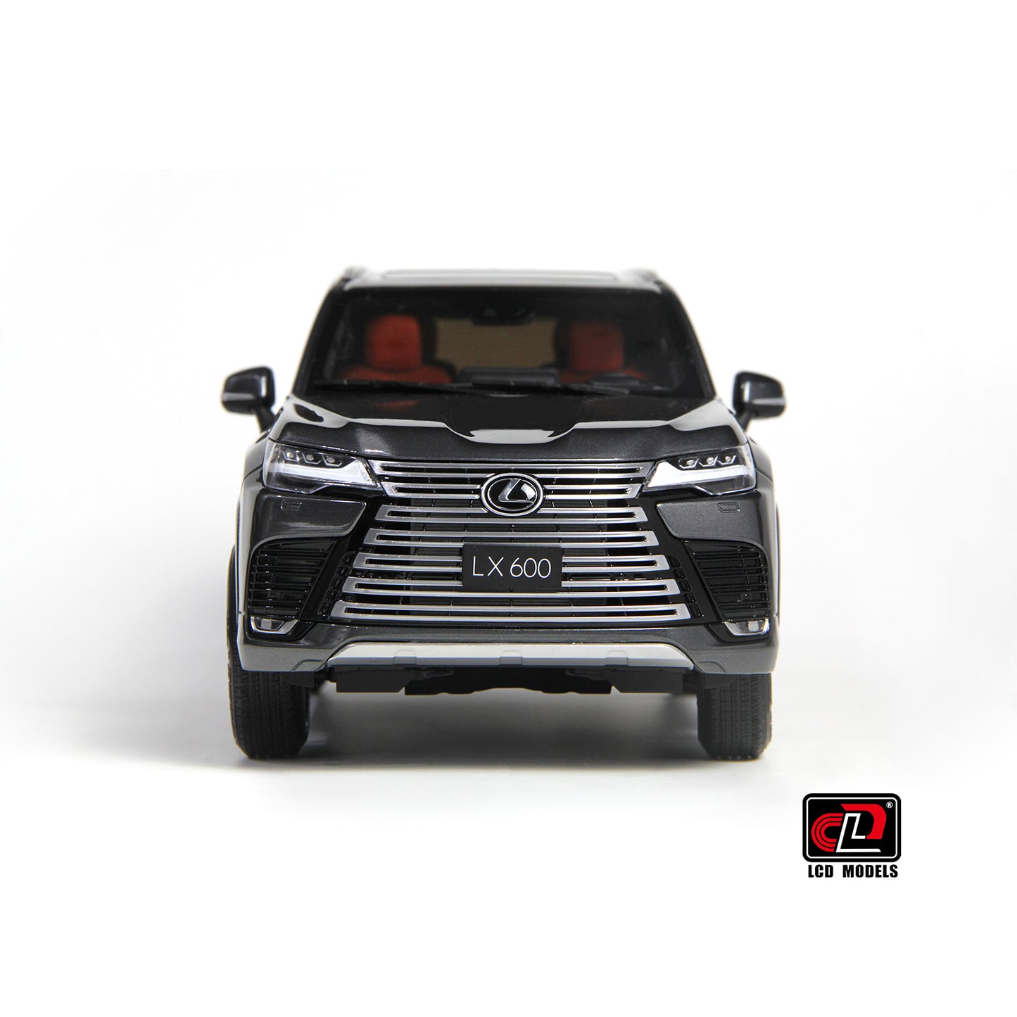 LCD 2024 Lexus LX600 Grey Metallic 1:18