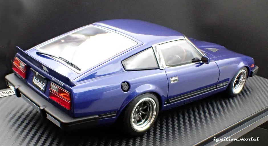 Ignition-Model Nissan Fairlady Z S130 RHD Blue Metallic 1:18