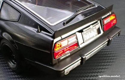 Ignition-Model Nissan Fairlady Z S130 RHD Black and Silver 1:18