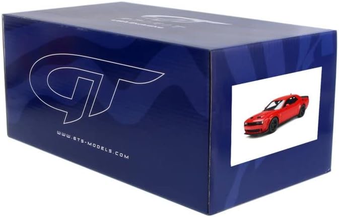 GT Spirit 2021 Dodge Challenger SRT Hellcat Super Stock Red 1:18