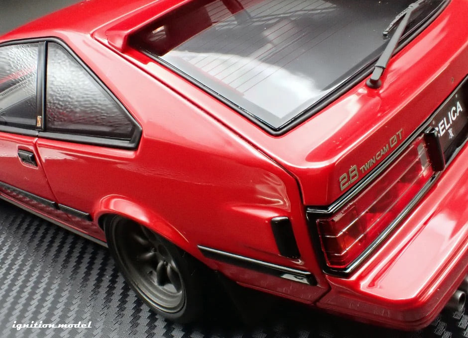 Ignition-Model Toyota Celica Supra Mk2 XX 2800 GT (A60) Red 1:18