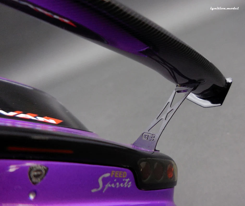 Ignition-Model Mazda RX-7 Feed Afflux GT3 (FD3S) Purple Metallic 1:18