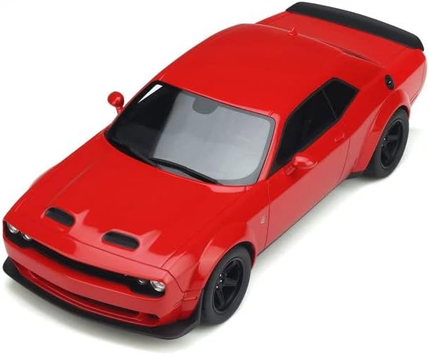 GT Spirit 2021 Dodge Challenger SRT Hellcat Super Stock Red 1:18