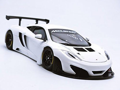 AUTOart Mclaren 12C GT3 White w/ Black Wheels 1:18