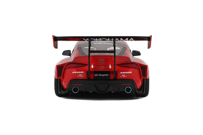 GT Spirit 2020 Toyota GR Supra A90 Advan Livery Red and Black 1:18