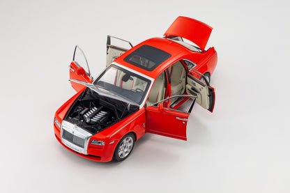 Kyosho 2011 Rolls Royce Ghost Red and Silver 1:18