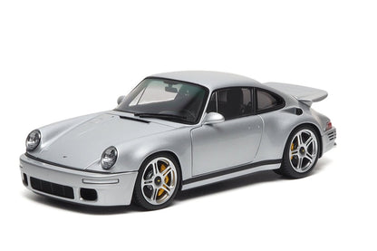 Almost-Real 2017 Porsche 911 RUF CTR Coupe Anniversary GT Silver 1:18