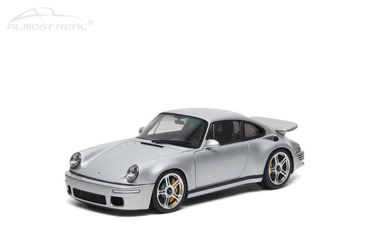 Almost-Real 2017 Porsche 911 RUF CTR Coupe Anniversary GT Silver 1:18