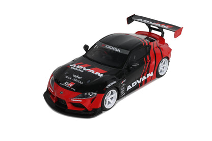 GT Spirit 2020 Toyota GR Supra A90 Advan Livery Red and Black 1:18