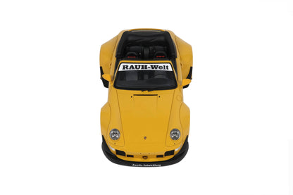 GT Spirit 2023 Porsche 911 993 RWB Bodykit Nohra Spider Yellow 1:18 Resin