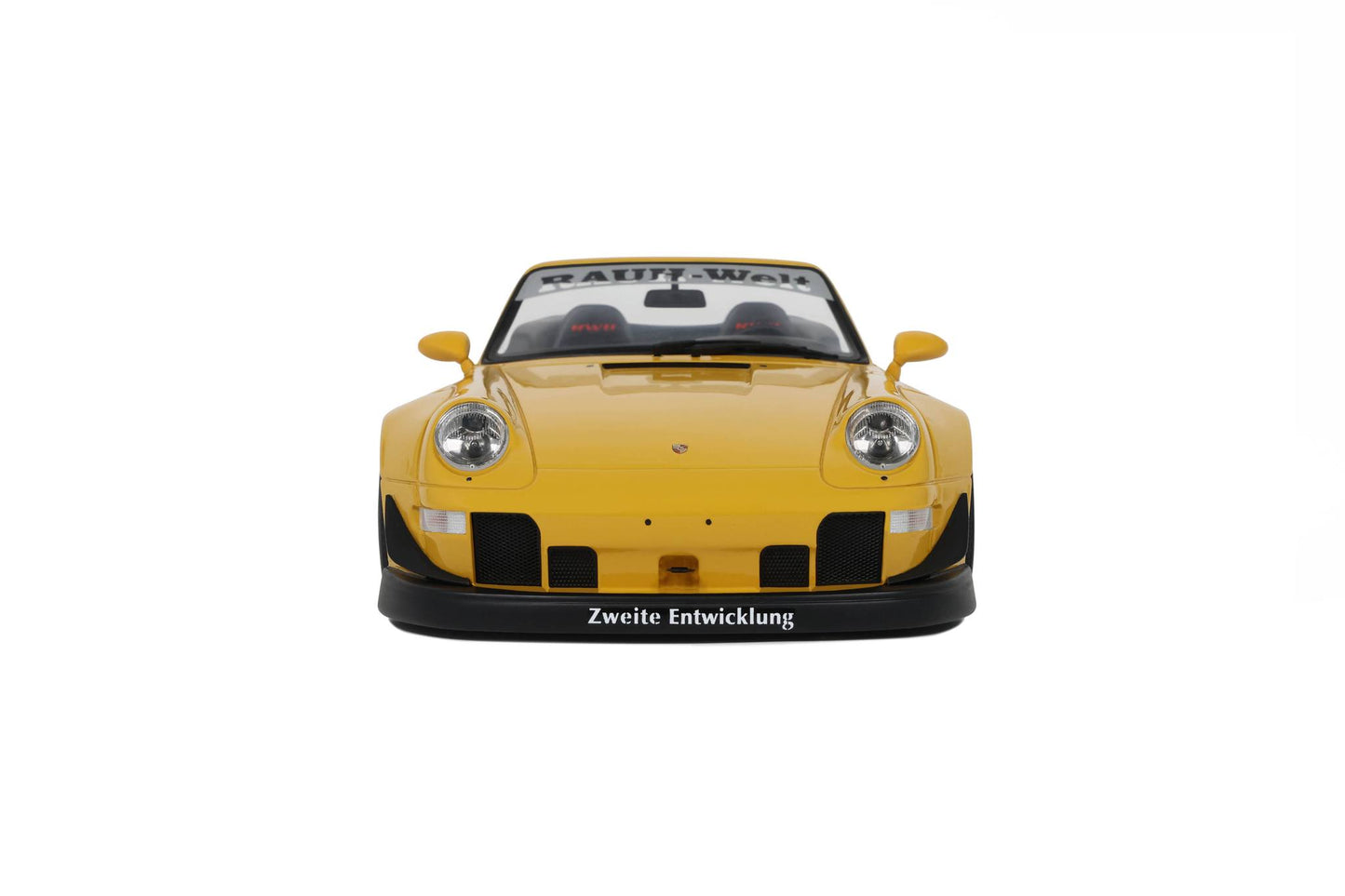 GT Spirit 2023 Porsche 911 993 RWB Bodykit Nohra Spider Yellow 1:18 Resin