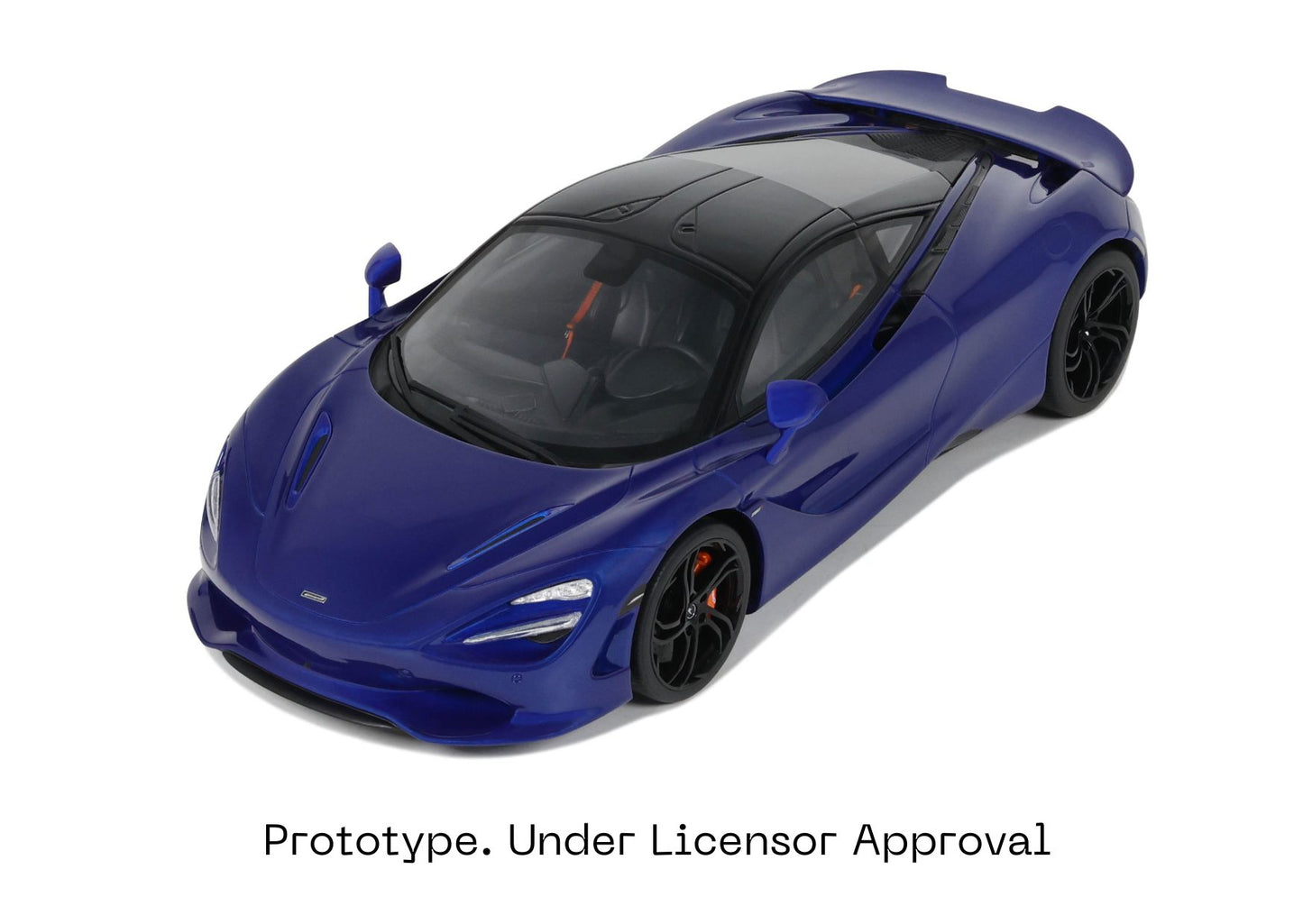 GT Spirit 2023 Mclaren 750S Blue 1:18 Resin