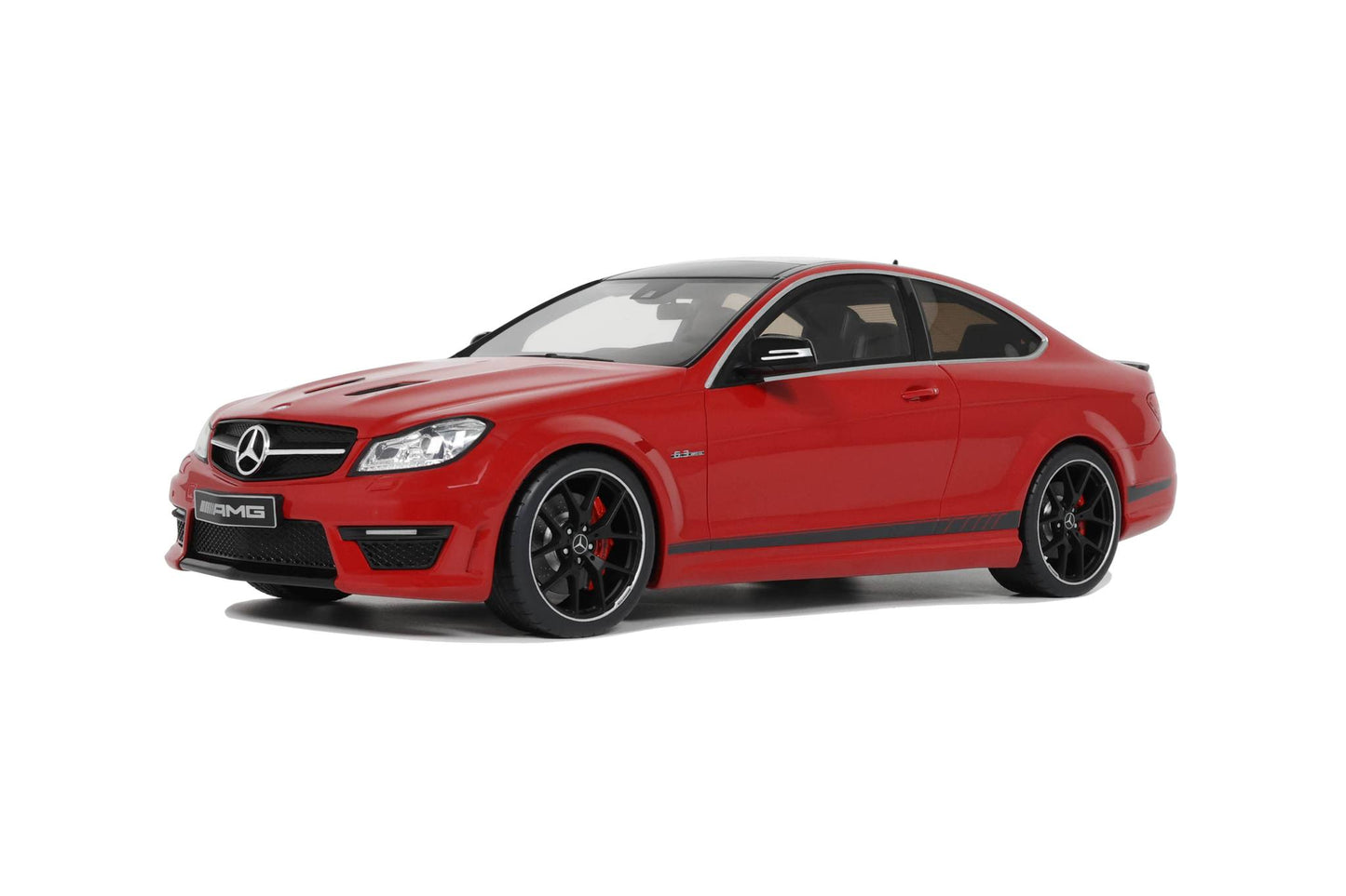 GT Spirit 2014 Mercedes Benz C63 AMG Coupe Red 1:18 Resin, SEALED