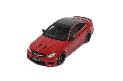 GT Spirit 2014 Mercedes Benz C63 AMG Coupe Red 1:18 Resin, SEALED