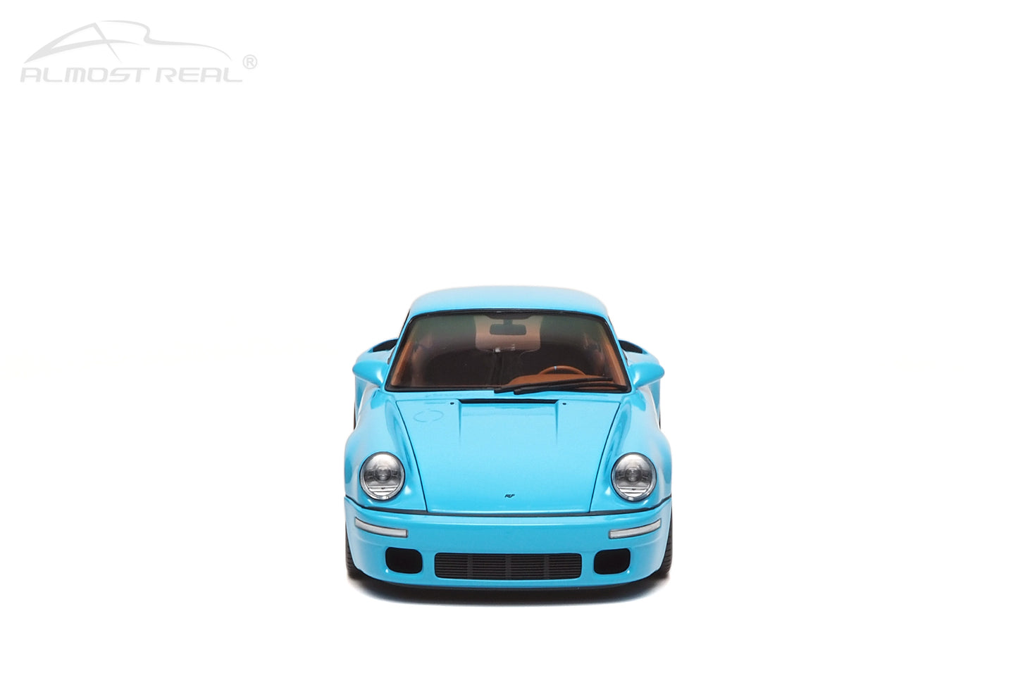 Almost-Real 2017 Porsche 911 RUF CTR Coupe Anniversary Bavarian Sky Blue 1:18