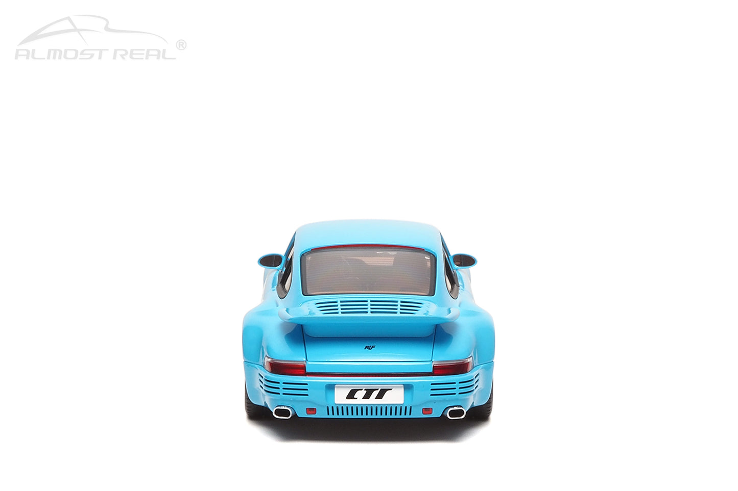 Almost-Real 2017 Porsche 911 RUF CTR Coupe Anniversary Bavarian Sky Blue 1:18