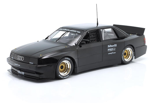 Werk83 Audi 200 Quattro Team Audisport No 0 Test Car Trans-Am 1987 Black 1:18