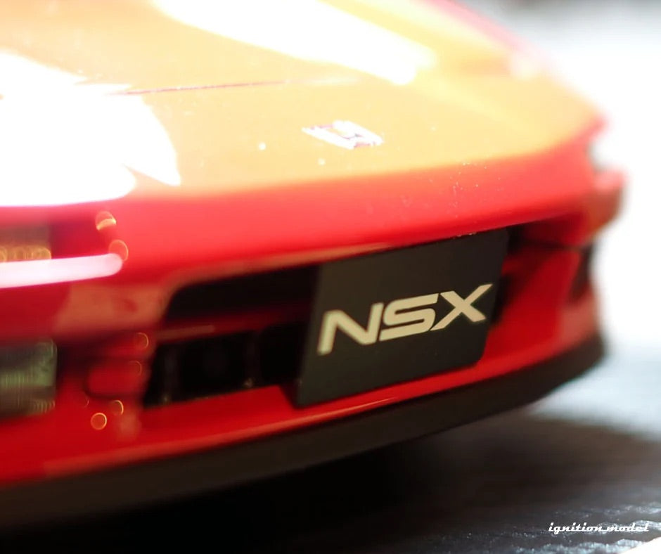 Ignition-Model Honda NSX (NA1) RHD Red w/ Gold Wheels 1:18