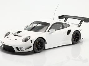 Ixo 2019 Porsche 911 991.2 GT3 R Plain Body Version White 1:18