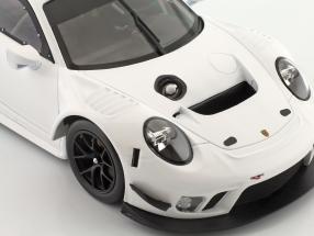 Ixo 2019 Porsche 911 991.2 GT3 R Plain Body Version White 1:18