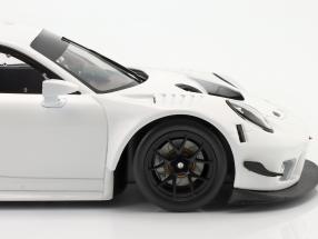 Ixo 2019 Porsche 911 991.2 GT3 R Plain Body Version White 1:18