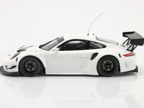 Ixo 2019 Porsche 911 991.2 GT3 R Plain Body Version White 1:18