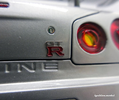 Ignition-Model Nissan Nismo GT-R R34 (BNR34) Z-tune PROTOTYPE RHD Silver 1:18