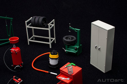 AUTOart - Accessories - Auto Garage Kit Set (Version 2) 1:18