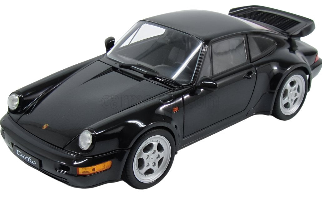 Welly 1990 Porsche 911 (964) Turbo 3.6 Black 1:18