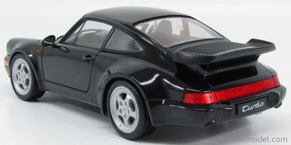 Welly 1990 Porsche 911 (964) Turbo 3.6 Black 1:18