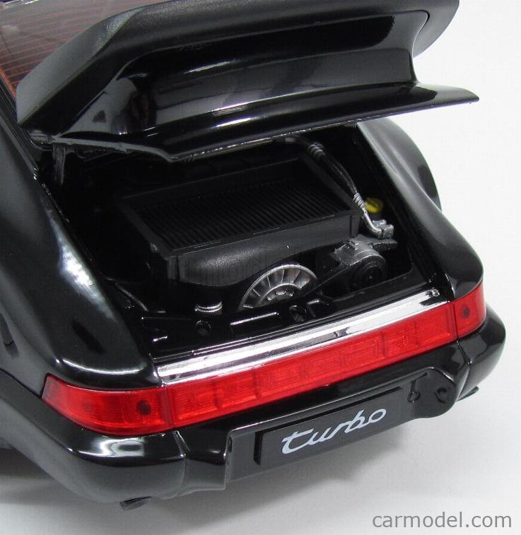 Welly 1990 Porsche 911 (964) Turbo 3.6 Black 1:18