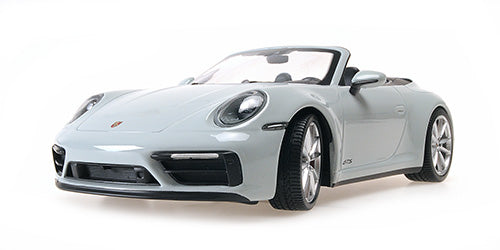 Minichamps 2020 Porsche 911 992 Carrera 4 GTS Cabriolet Chalk 1:18