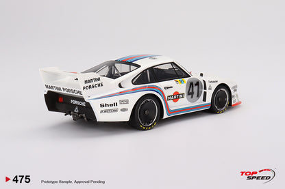 Topspeed 1:18 Porsche 935/77 #41 Martini Racing  1977 Le Mans 24 Hrs.