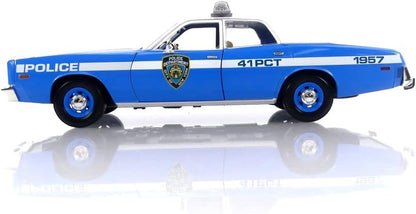 Greenlight 1978 Dodge Monaco NYPD Police Cruiser Blue 1:18