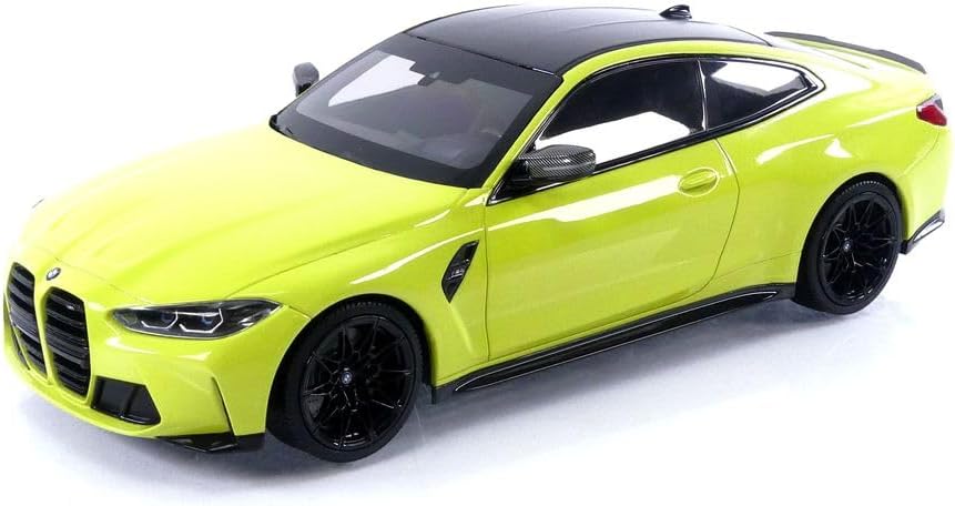 Minichamps 2020 BMW M4 Coupe (G82) São Paulo Yellow 1:18 SEALED