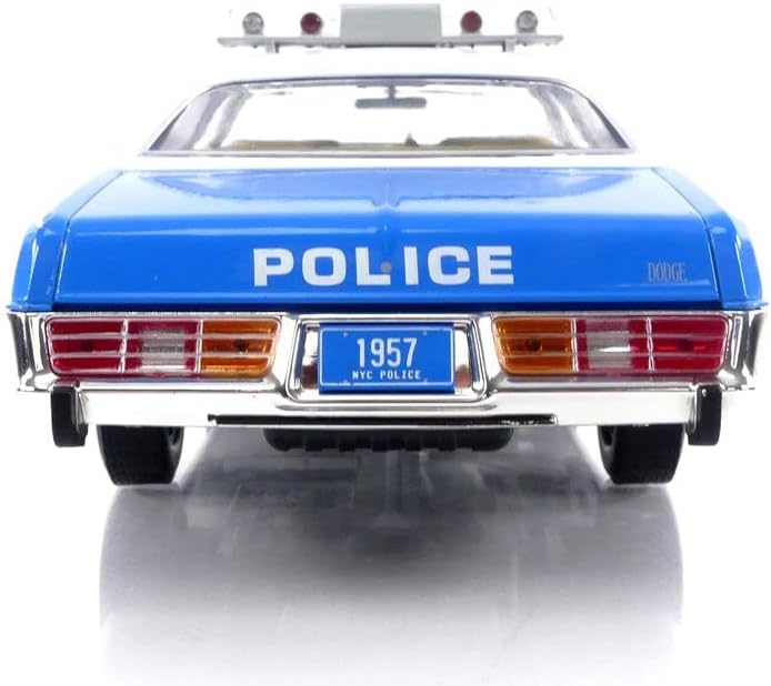 Greenlight 1978 Dodge Monaco NYPD Police Cruiser Blue 1:18