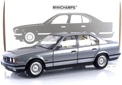 Minichamps 1988 BMW 535i (E34) Sedan Grey Metallic 1:18