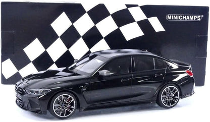 Minichamps 2020 BMW M3 Competition (G80) Black Metallic 1:18 SEALED