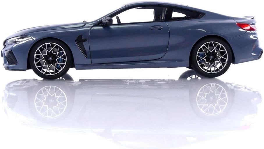 Minichamps 2020 BMW M8 Coupe (F92) Light Blue Metallic 1:18