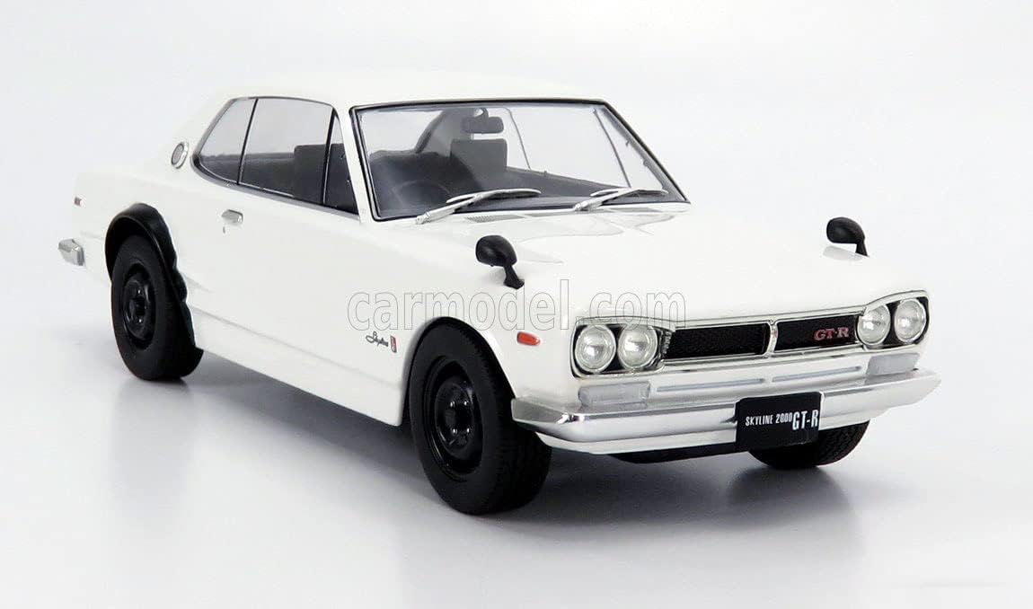 Triple 9 1972 Nissan Skyline GT-R (KPCG10) White 1:18