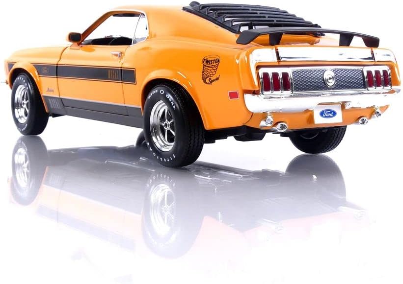 Maisto 1970 Ford Mustang Mach-1 Coupe Orange 1:18